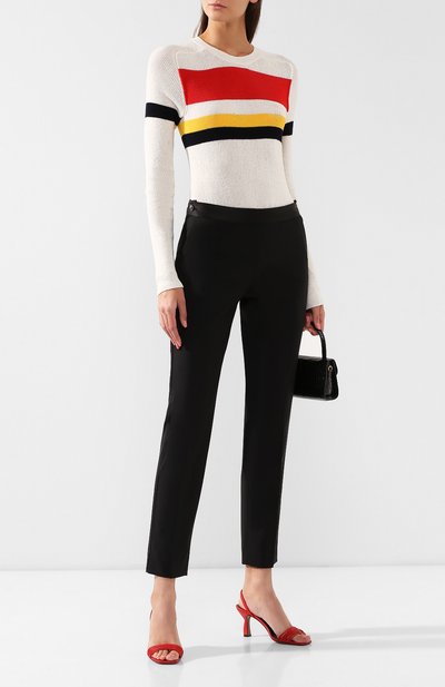 Шерстяные брюки VICTORIA BECKHAM, арт. TR TUX 2750 PSS19 LIGHT TAIL0RING, фото 2