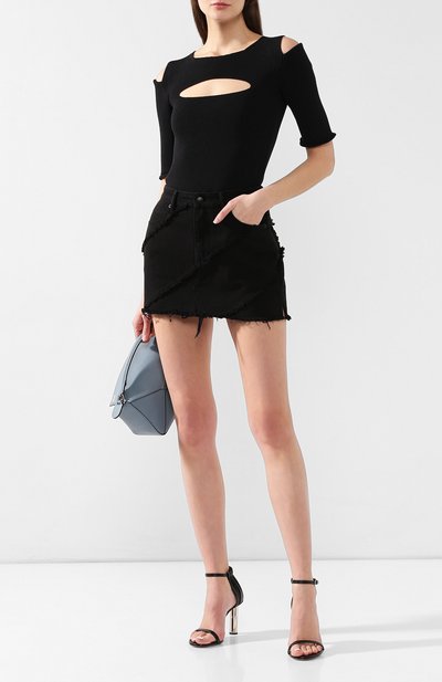 Джинсовая юбка ALEXANDER WANG, арт. 4D995417AI, фото 2