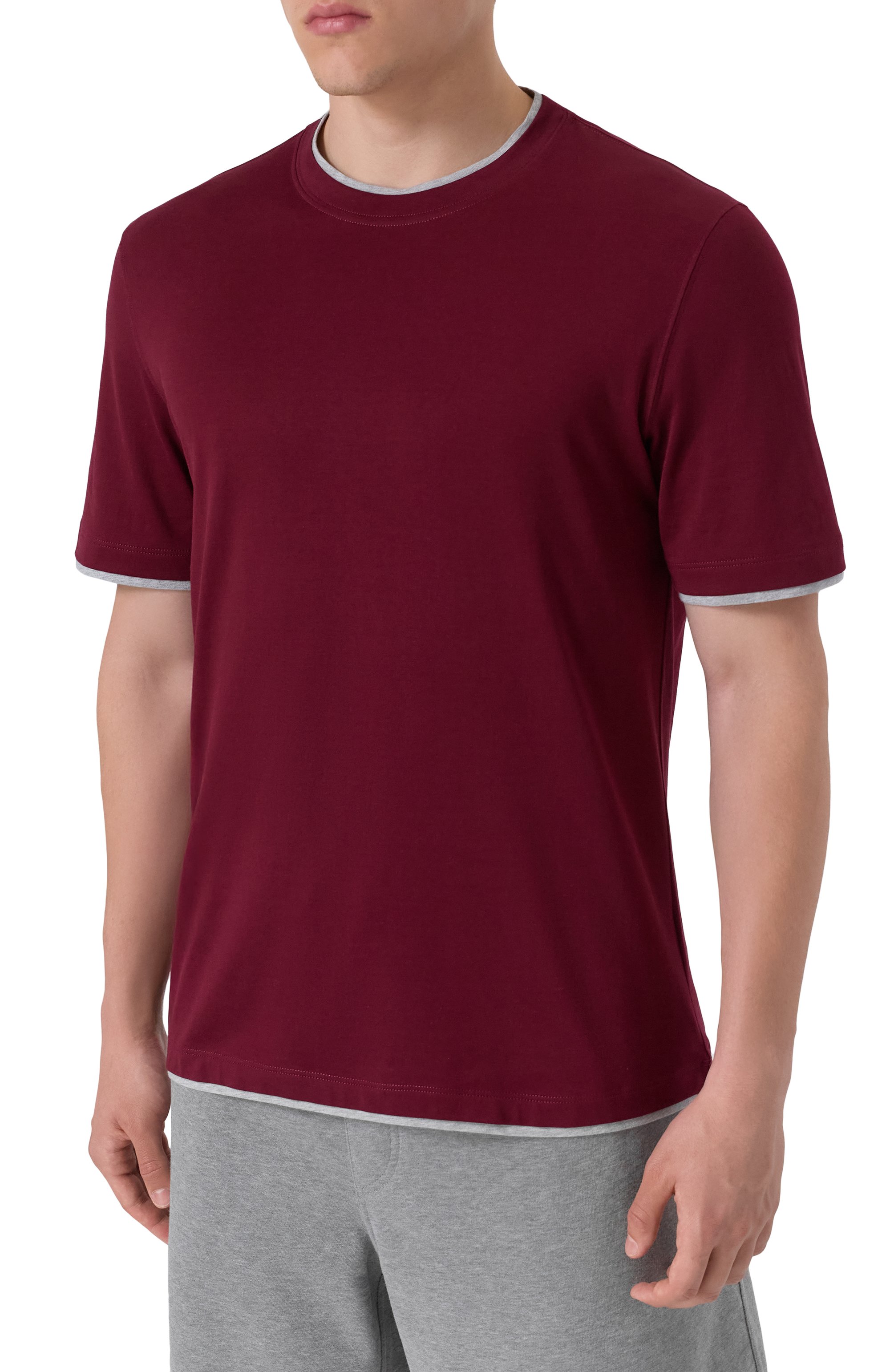 Хлопковая футболка BRUNELLO CUCINELLI, арт. M0B137427, фото 3