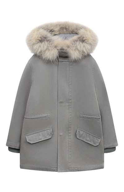 Пуховая парка YVES SALOMON ENFANT, арт. 24WEM903LGEC4X/4-6, фото 1