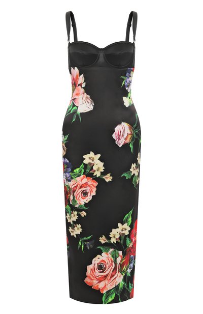 Женское атласное платье DOLCE & GABBANA, арт. F6TTXT/FSIB5