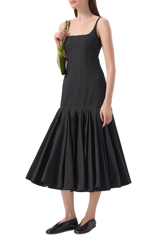 Кожаные балетки Duck Moschino MA11010C10/MA0 Чёрный  MA11010C10/MA0 Фото 3