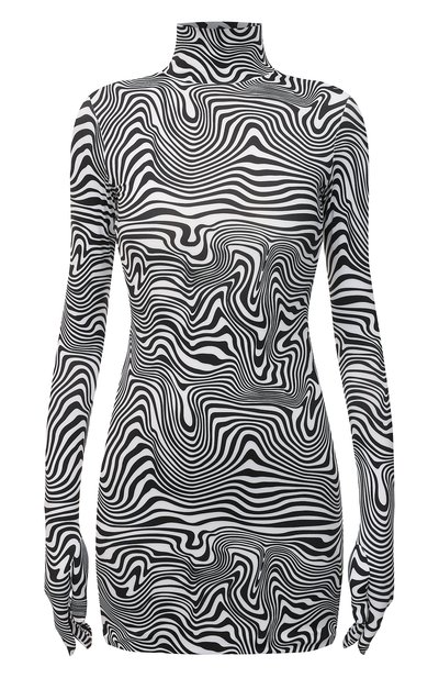 Женское платье VETEMENTS, арт. WE52DR360Z 2615/ZEBRA PRINT
