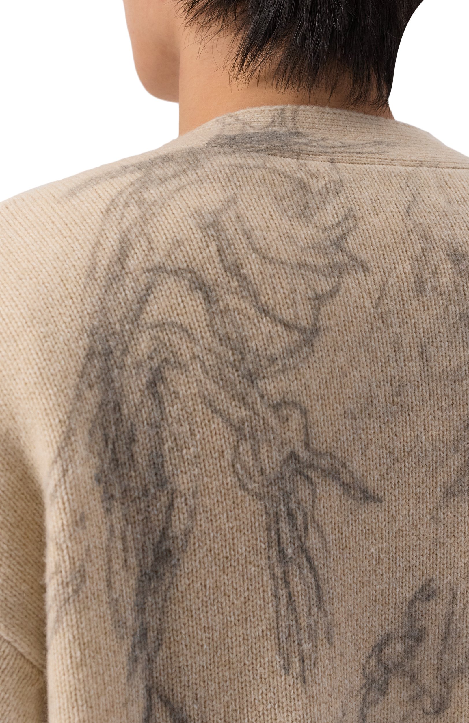 Шерстяной кардиган DOMREBEL, арт. M DRAWINGS/KNIT CARDIGAN, фото 5