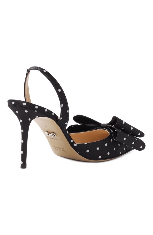 Текстильные туфли Le Cadeau 85 Mach & Mach PF25-S0951-85-SAT-B02 Чёрный  PF25-S0951-85-SAT-B02 Фото 5