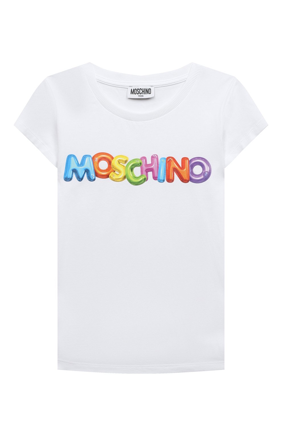 Хлопковая футболка MOSCHINO, арт. H4M042/LBA00/4-8, фото 1
