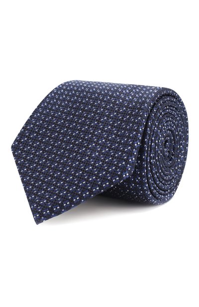 Мужской шелковый галстук CANALI, арт. 18/HJ02085