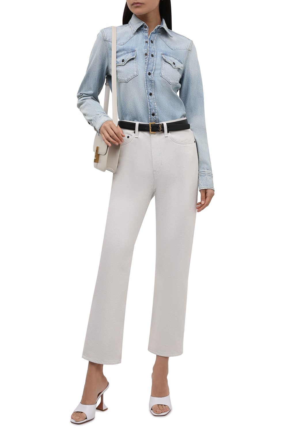 Джинсовая рубашка SAINT LAURENT, арт. 653999/Y31GA, фото 2