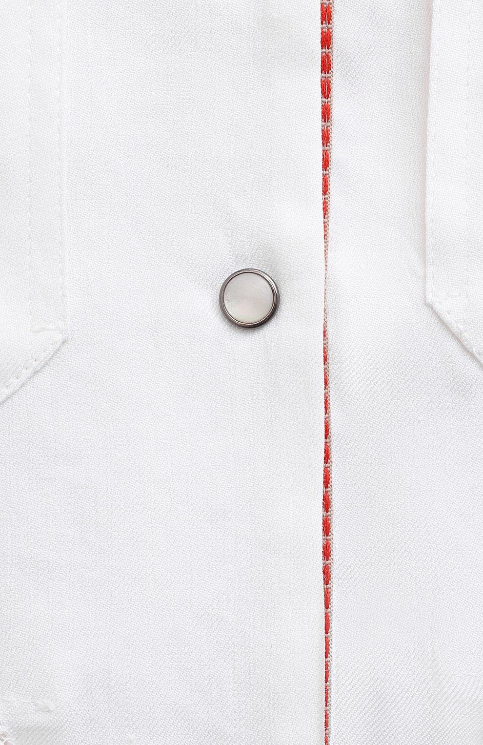 Льняной жилет LORENA ANTONIAZZI белого цвета по цене 83750 руб., арт. E2103GI006/3347, фото 5 Льняной жилет LORENA ANTONIAZZI, арт. E2103GI006/3347, фото 5