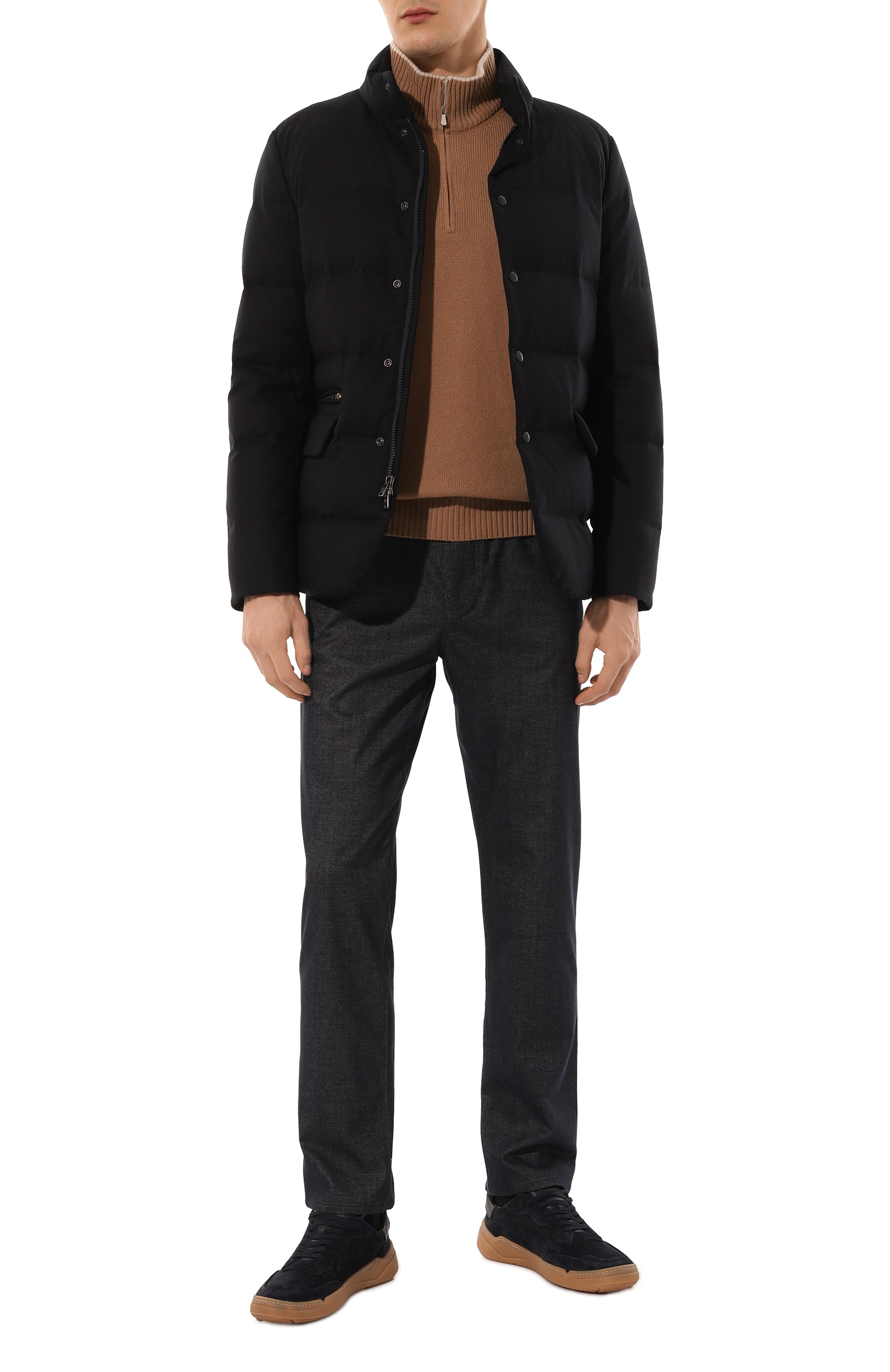 Шерстяной пуховик WOOLRICH, арт. CFWOOU0823MRUT3108, фото 2