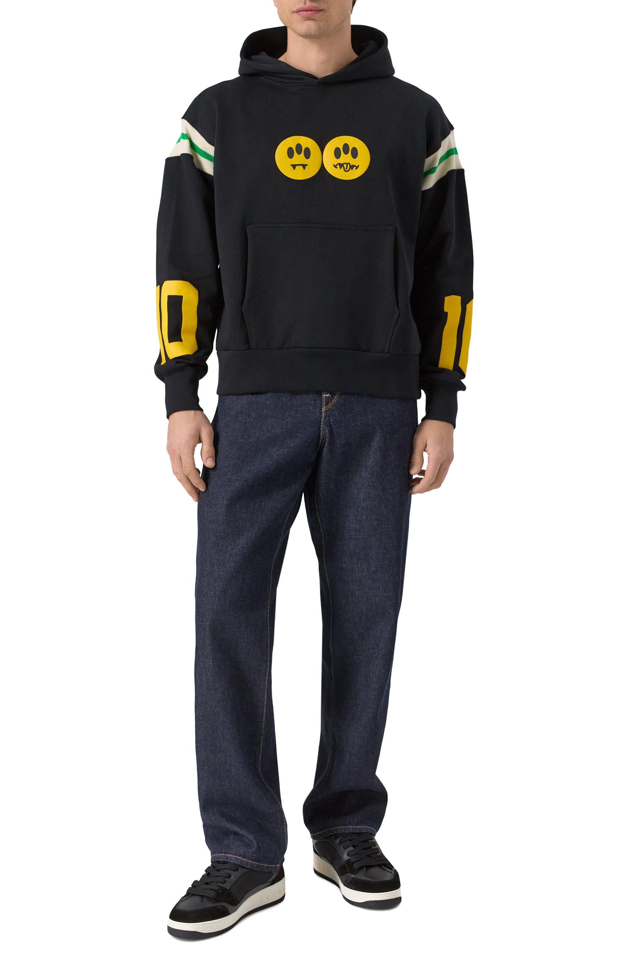 Хлопковое худи BARROW, арт. S5BWMAHS029, фото 2