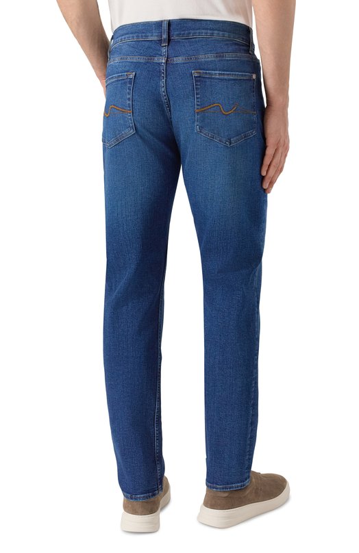 Джинсы Slimmy tapered 7 For All Mankind 7TB00C12S0N Синий  7TB00C12S0N Фото 4