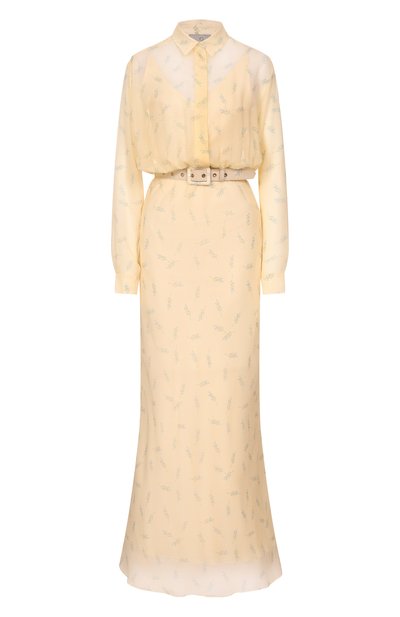 Женское шелковое платье OLOLOL, арт. OLDE120B/1009.TWIGS807