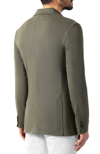 Пиджак из хлопка и шелка LORO PIANA, арт. FAE8388, фото 4