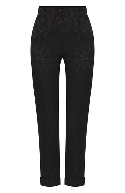 Женские жаккардовые брюки DOLCE & GABBANA, арт. FTBEKT/FJRDK