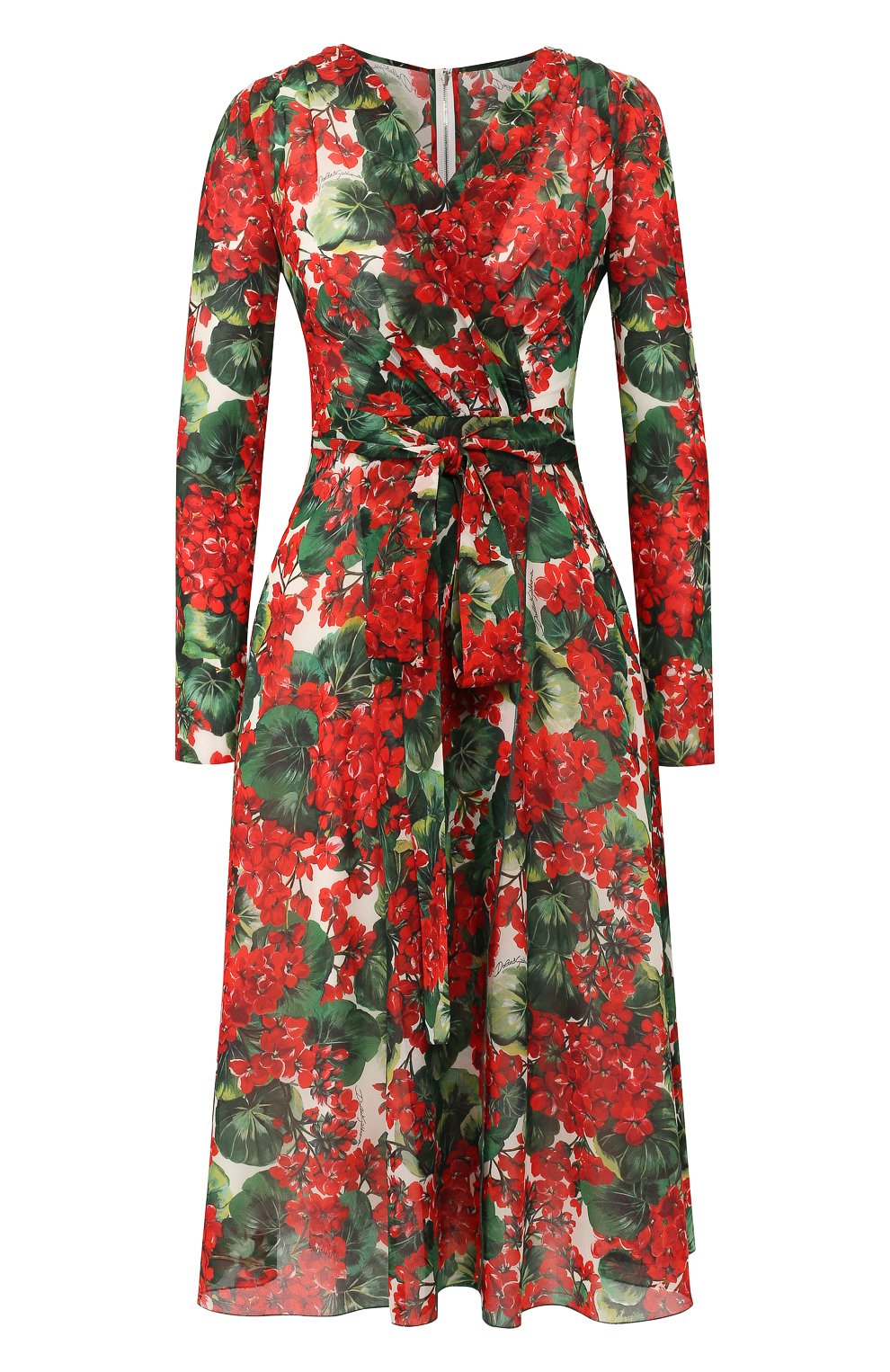 Шелковое платье DOLCE & GABBANA, арт. F69F3T/FSAYB, фото 1