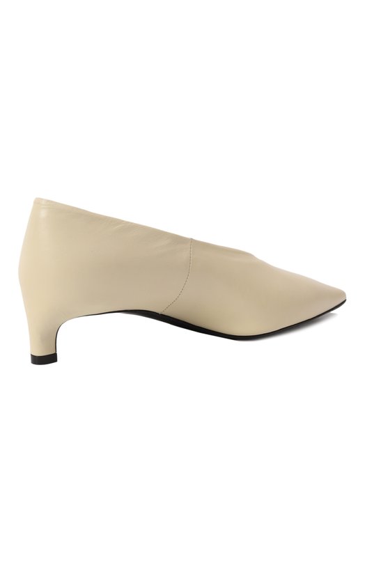 Кожаные туфли Jil Sander J15WL0056/P8226 Кремовый  J15WL0056/P8226 Фото 5