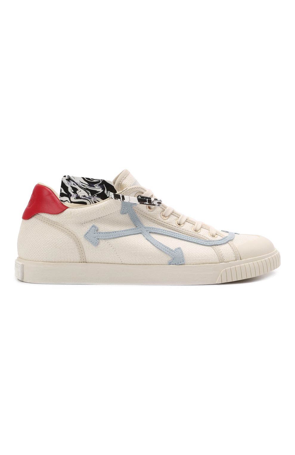 Текстильные кеды OFF-WHITE, арт. 0MIA213S21FAB0010140, фото 6