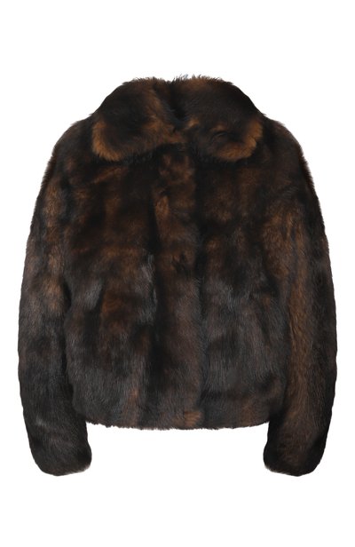 Женская шуба из ягненка BRUNELLO CUCINELLI, арт. MPMTC3804