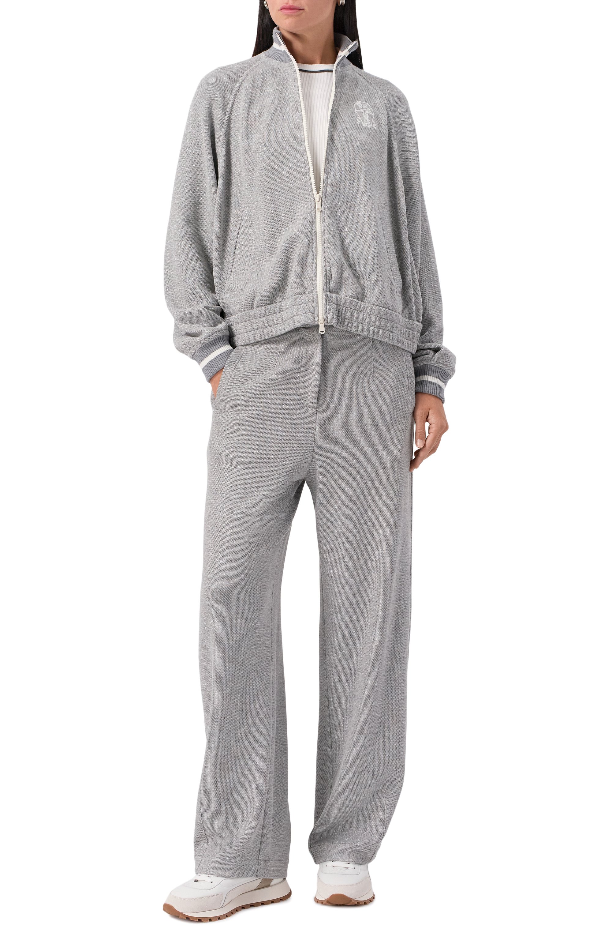 Толстовка из вискозы и хлопка BRUNELLO CUCINELLI, арт. MP930SN906, фото 2