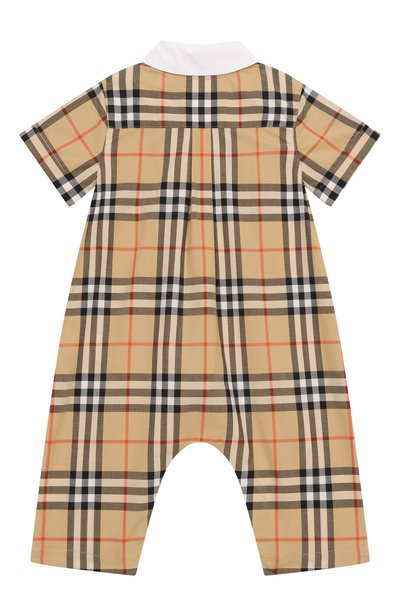 Хлопковый комбинезон BURBERRY, арт. 8119878, фото 2