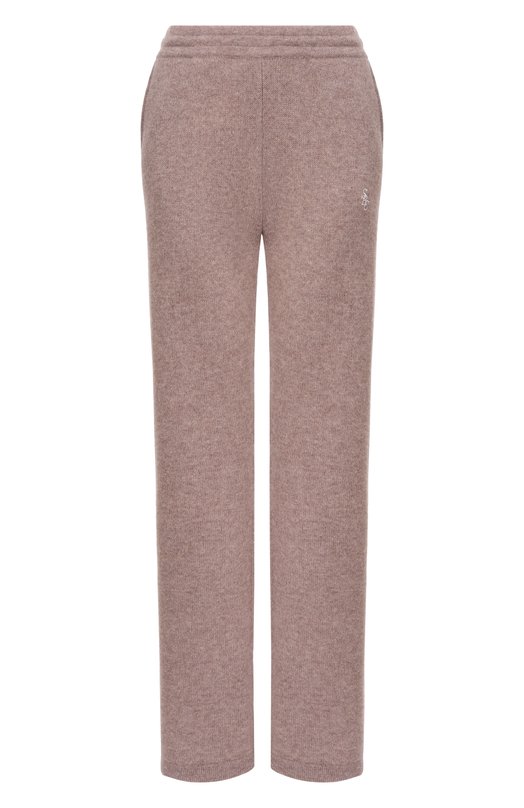 Брюки из кашемира и шерсти Sporty and Rich PA02766302BE24 Бежевый PA02766302BE24