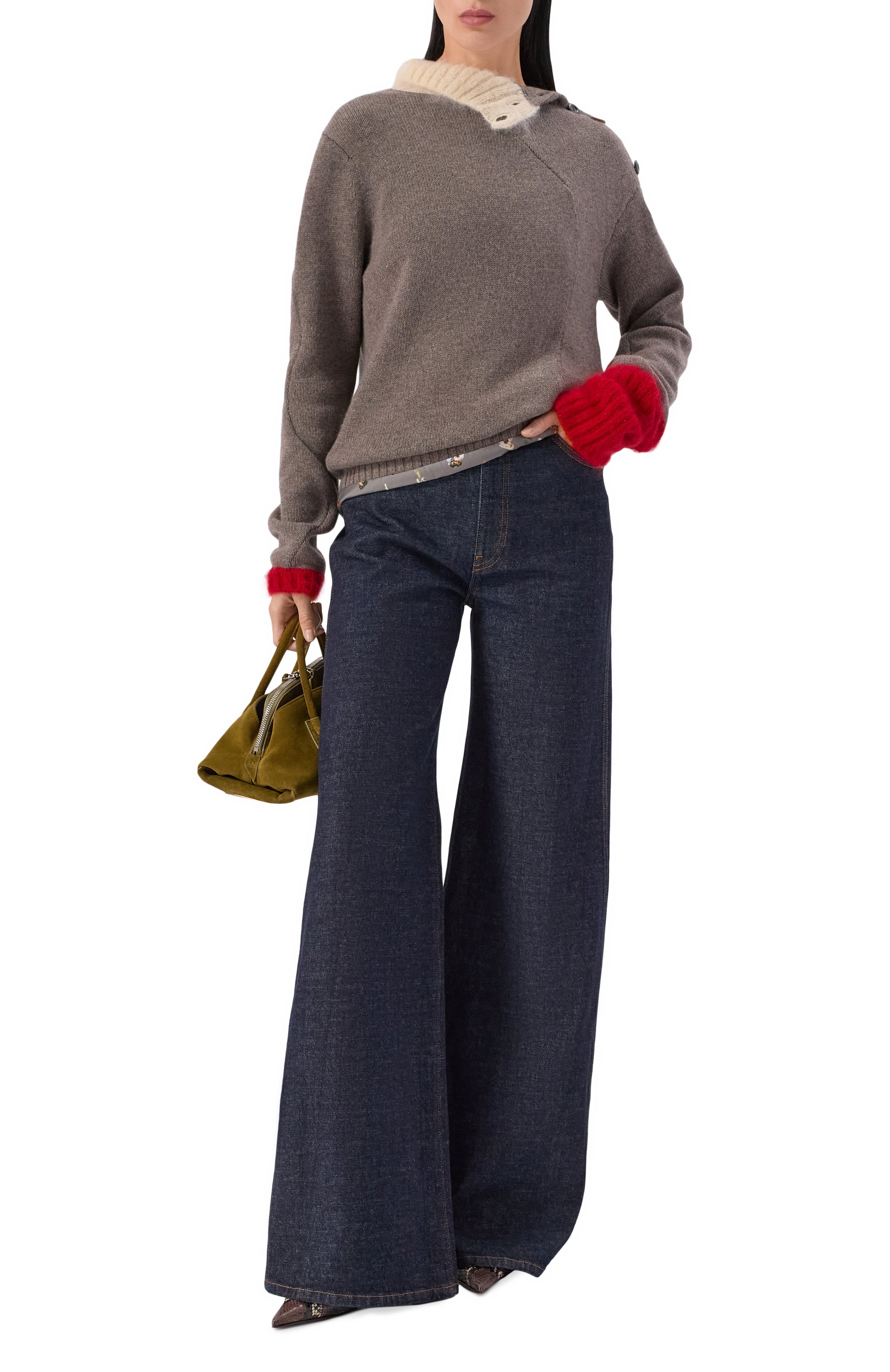 Свитер из кашемира и шерсти UNDERCOVER, арт. UC2E1905, фото 2