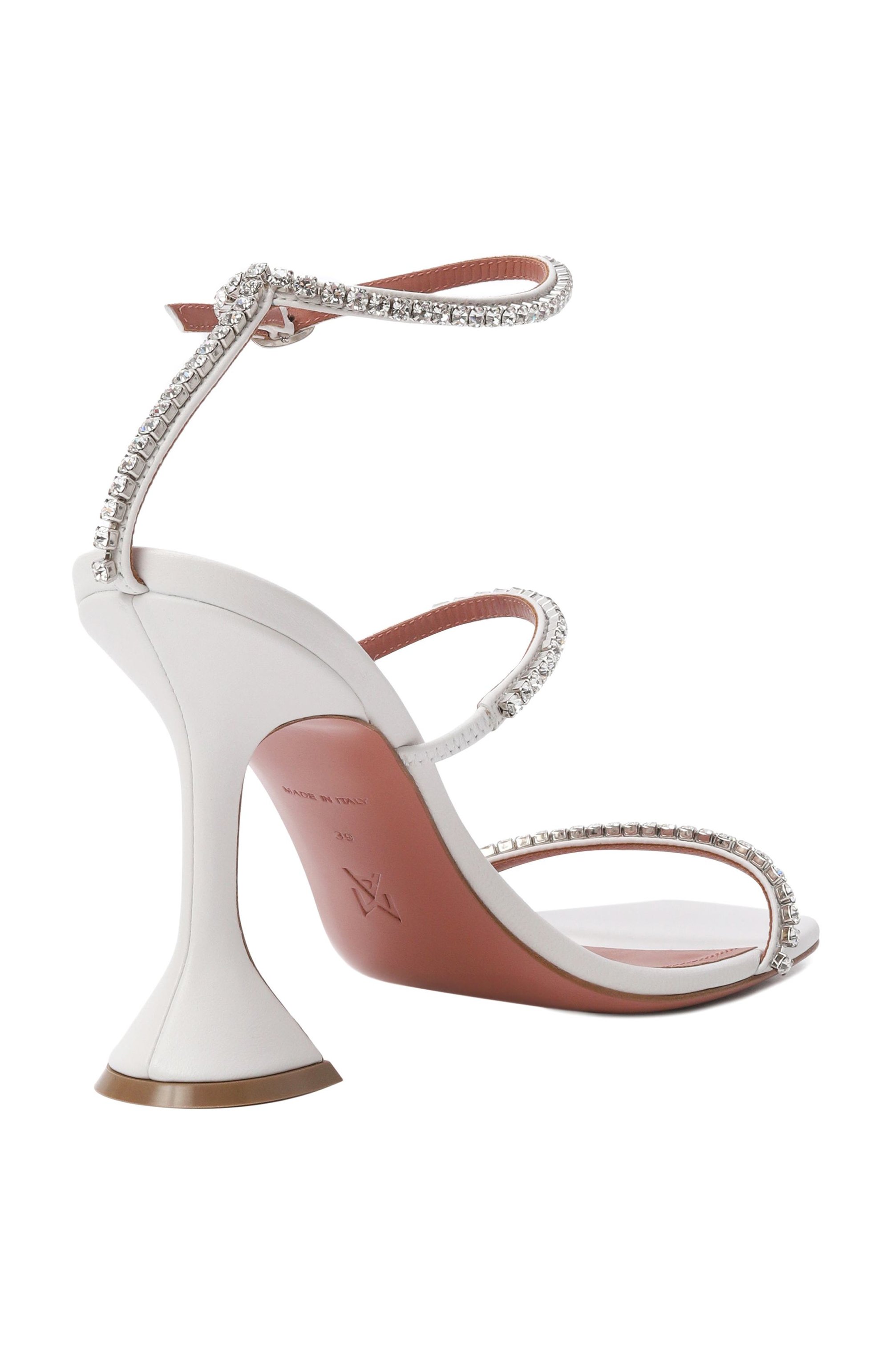Кожаные босоножки gilda 95 AMINA MUADDI, арт. GILDA SANDAL 95/NAPPA, фото 5