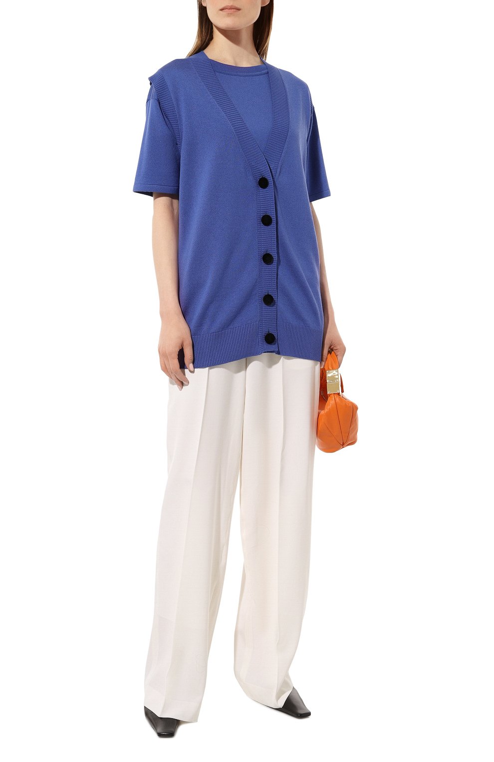 Жилет из шелка и кашемира FREEAGE, арт. W23.VS006.6030.404, фото 2