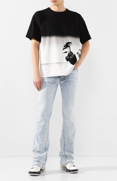 Хлопковая футболка VALENTINO, арт. TV0MG06J68Y, фото 2