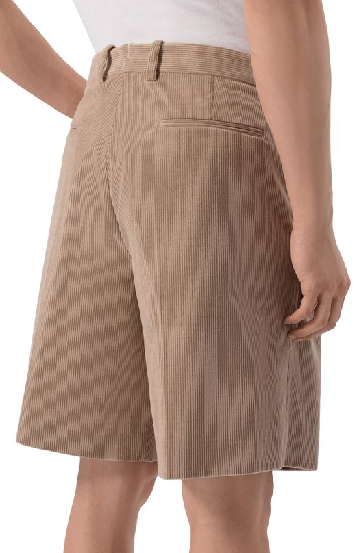 Вельветовые шорты MVST M26.2PM.T018/F156 Бежевый  M26.2PM.T018/F156 Фото 4