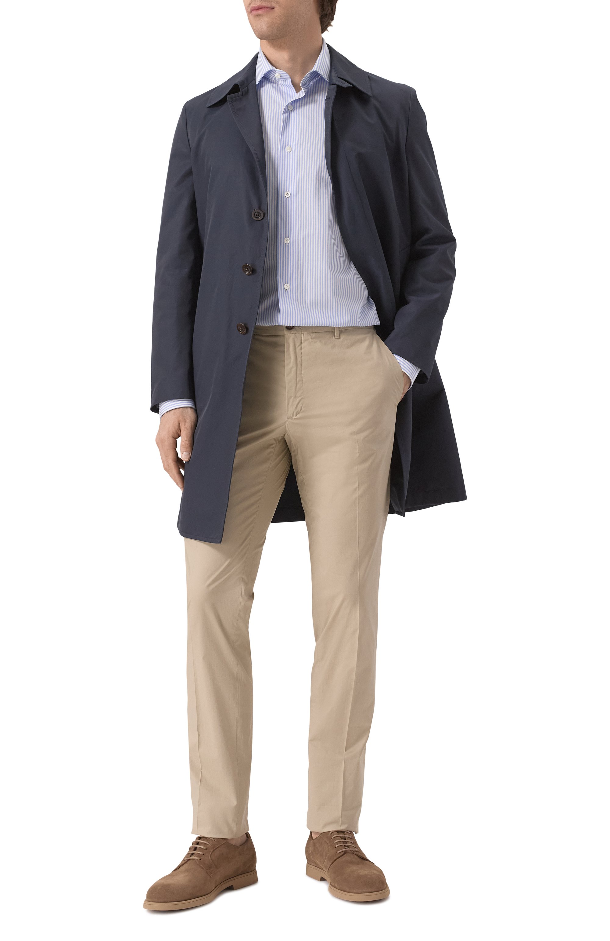 Хлопковая сорочка ALESSANDRO GHERARDI, арт. BR1-2G-7T/1069, фото 2