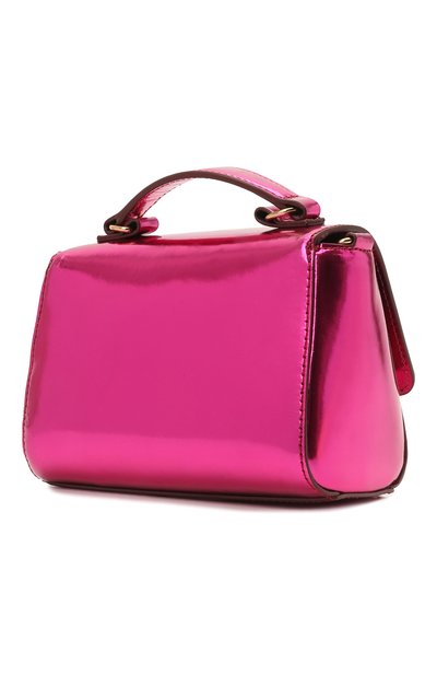 Кожаная сумка VERSACE фуксия цвета по цене 69950 руб., арт. 1001622/1A01269, фото 2 Кожаная сумка VERSACE, арт. 1001622/1A01269, фото 2