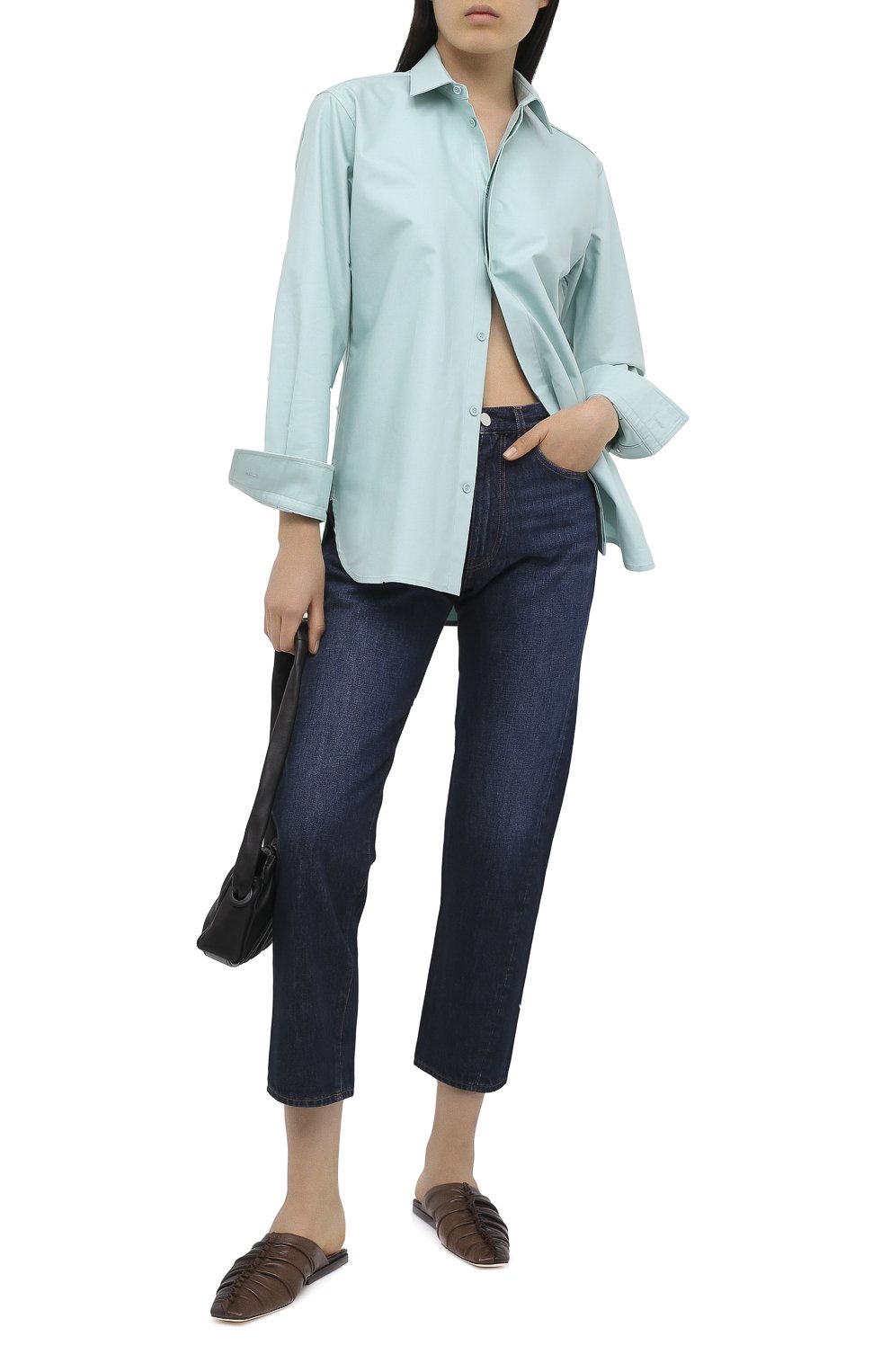 Джинсы TOTEME синего цвета по цене 28850 руб., арт. 0RIGINAL DENIM 32 193-232-742, фото 2 Джинсы TOTEME, арт. 0RIGINAL DENIM 32 193-232-742, фото 2