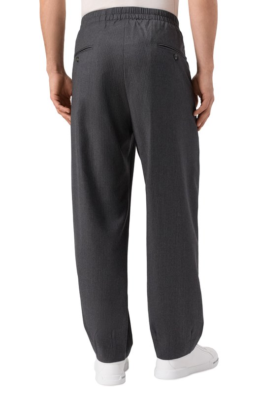 Шерстяные брюки Giorgio Armani GM002253/TE17957 Серый  GM002253/TE17957 Фото 4