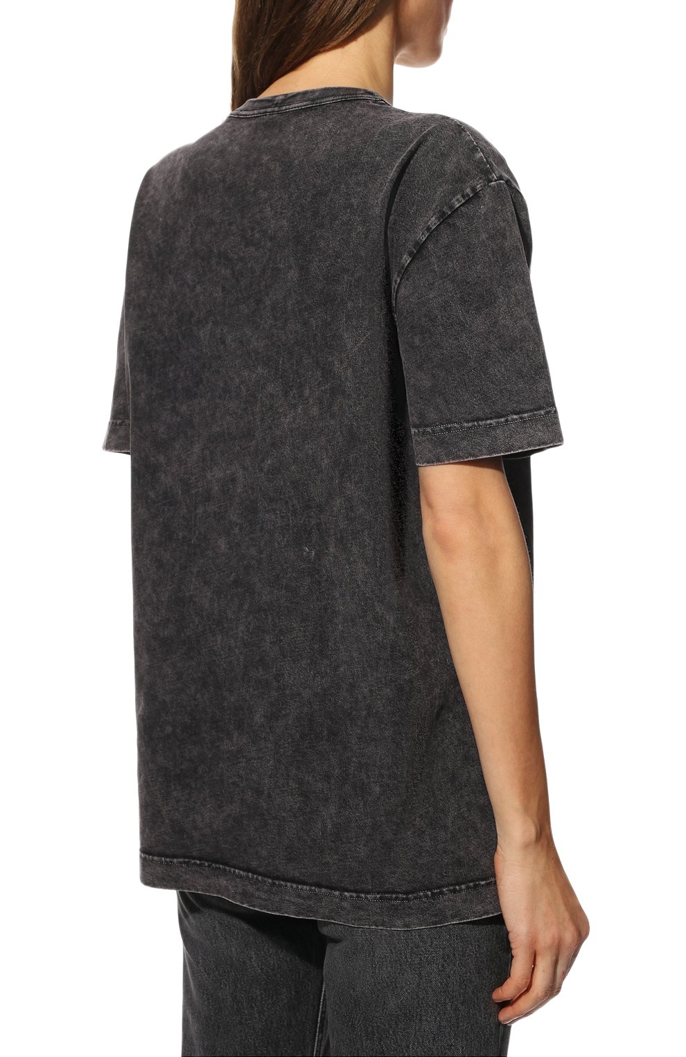 Хлопковая футболка ALEXANDER WANG, арт. UCC1221497, фото 4
