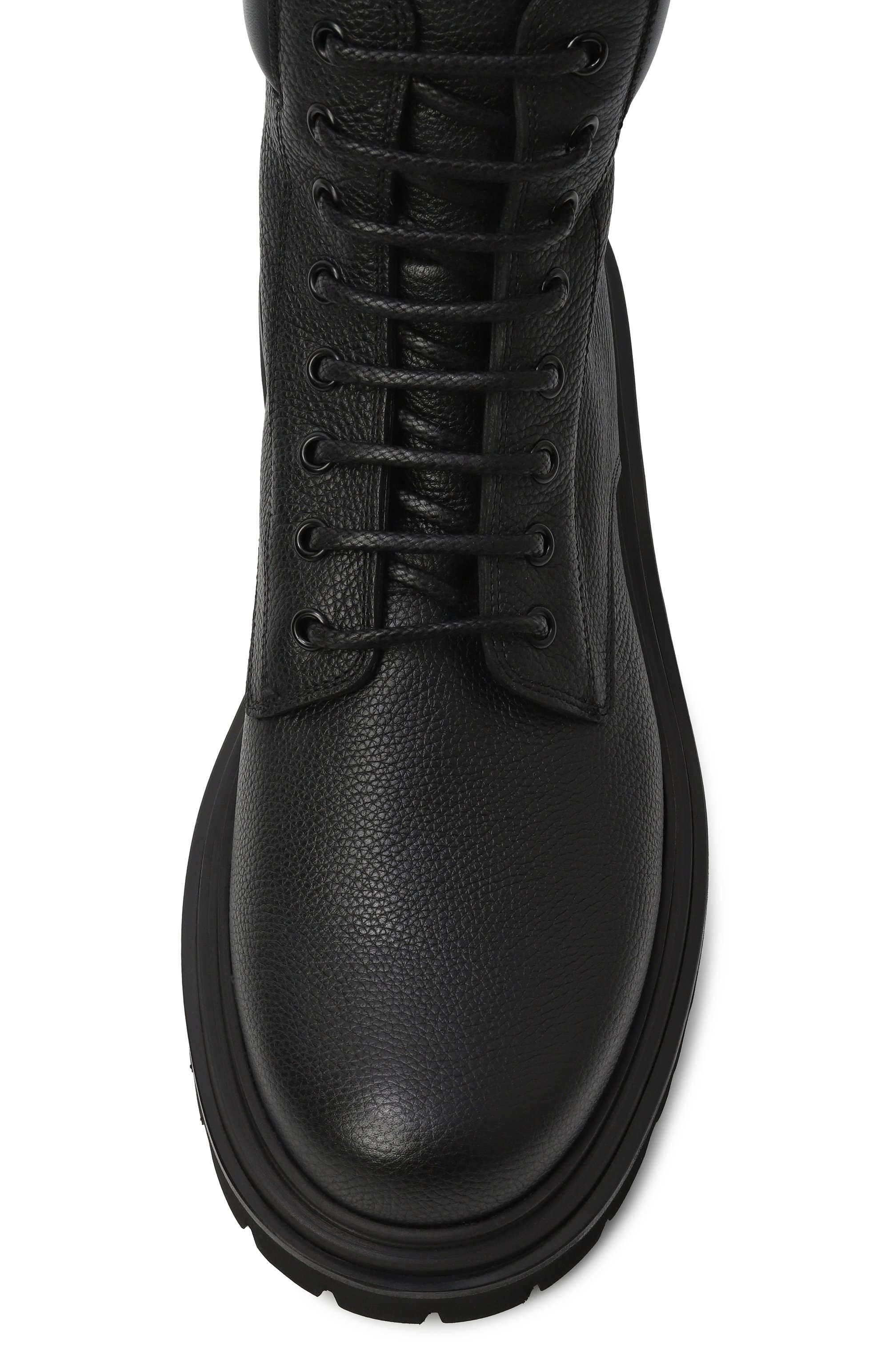 Кожаные ботинки DOLCE & GABBANA, арт. A60613/A6H47, фото 6