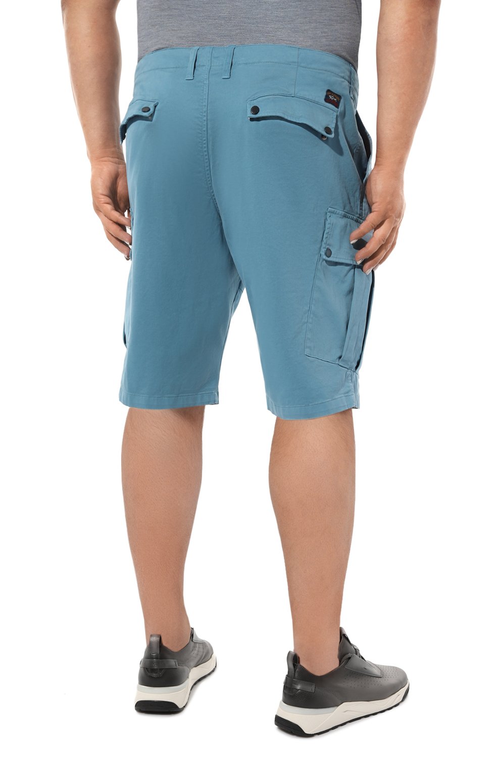 Хлопковые шорты PAUL&SHARK, арт. 23414047/62-64, фото 4