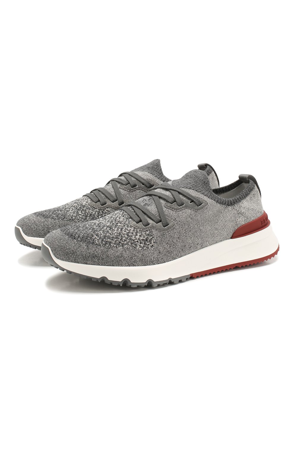 Текстильные кроссовки BRUNELLO CUCINELLI, арт. MZUKIS0250, фото 1