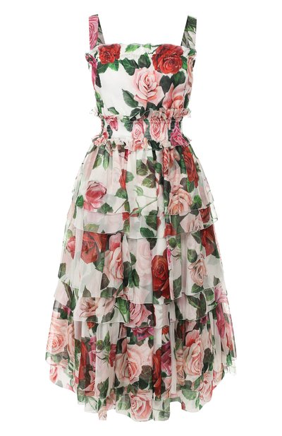 Женское шелковое платье DOLCE & GABBANA, арт. F6C8BT/HS102