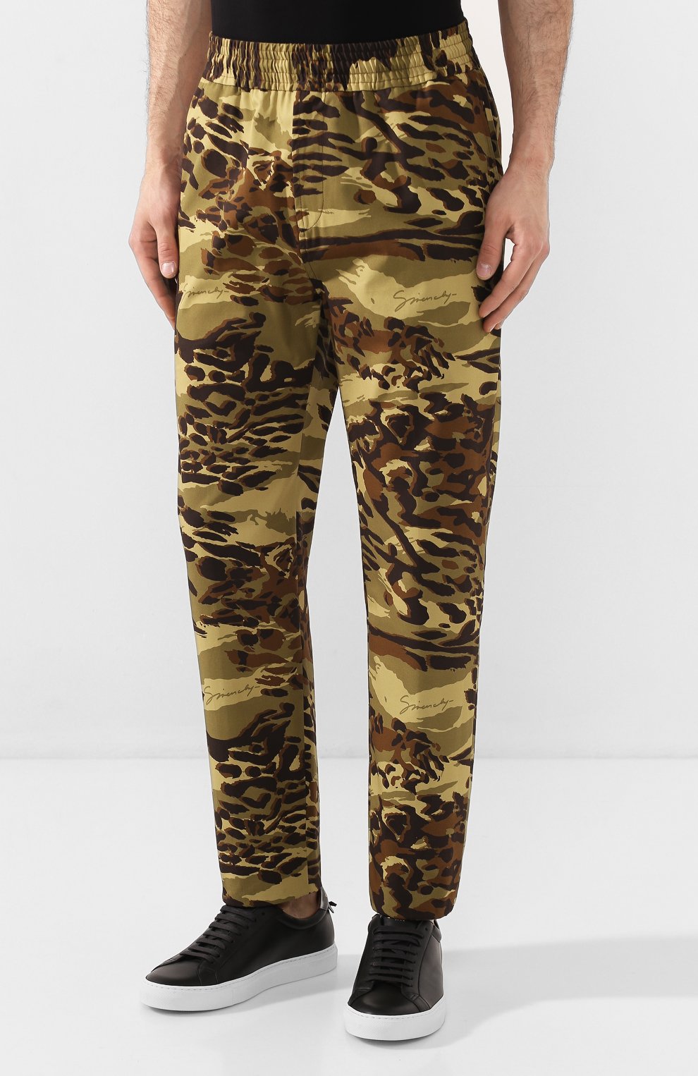 Хлопковые брюки GIVENCHY, арт. BM50K212P3, фото 3