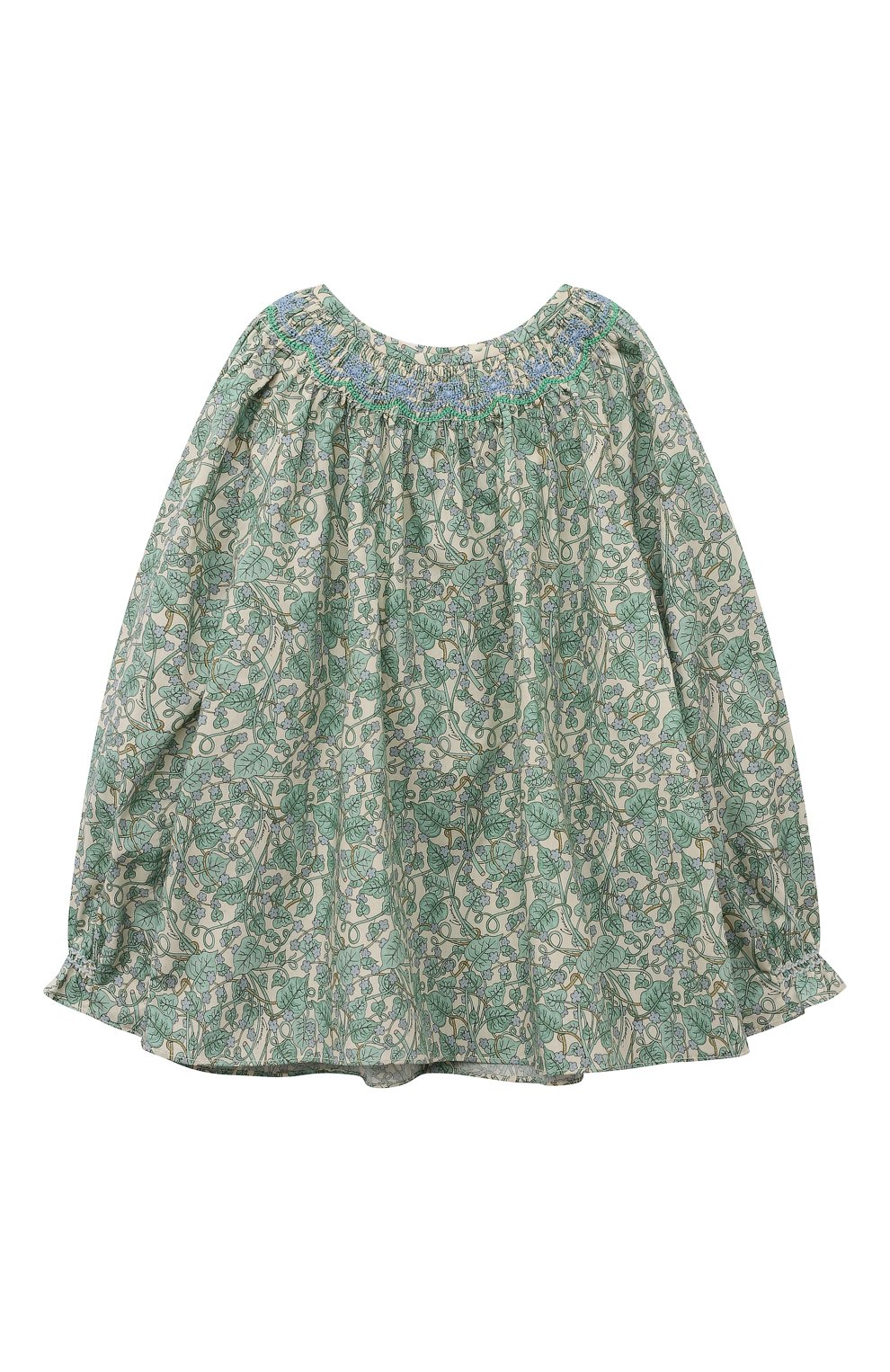 Хлопковая блузка GUCCI, арт. 615541 ZAEFR, фото 1