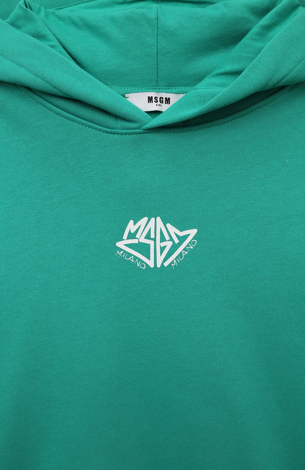 Хлопковое худи MSGM KIDS, арт. F4MSJBHS202, фото 3