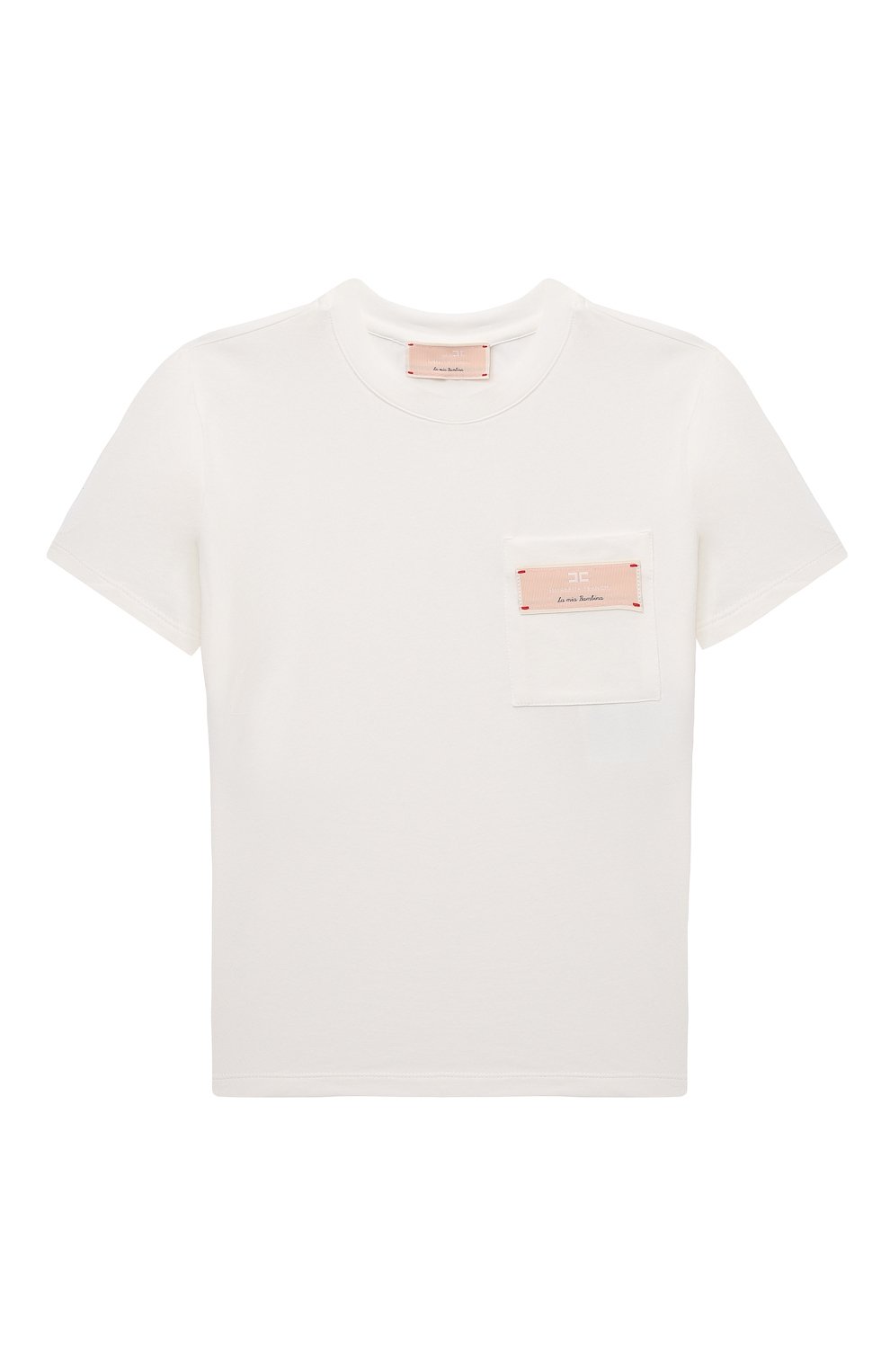 Хлопковая футболка ELISABETTA FRANCHI LA MIA BAMBINA, арт. EFTS2090/JE006/4A-8A, фото 1