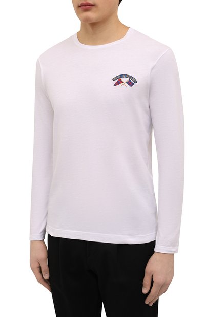 Хлопковый лонгслив PAUL&SHARK, арт. 22411501/C00, фото 3