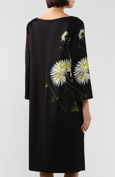 Платье DRIES VAN NOTEN черного цвета по цене 71700 руб., арт. 192-11071-8370, фото 4 Платье DRIES VAN NOTEN, арт. 192-11071-8370, фото 4