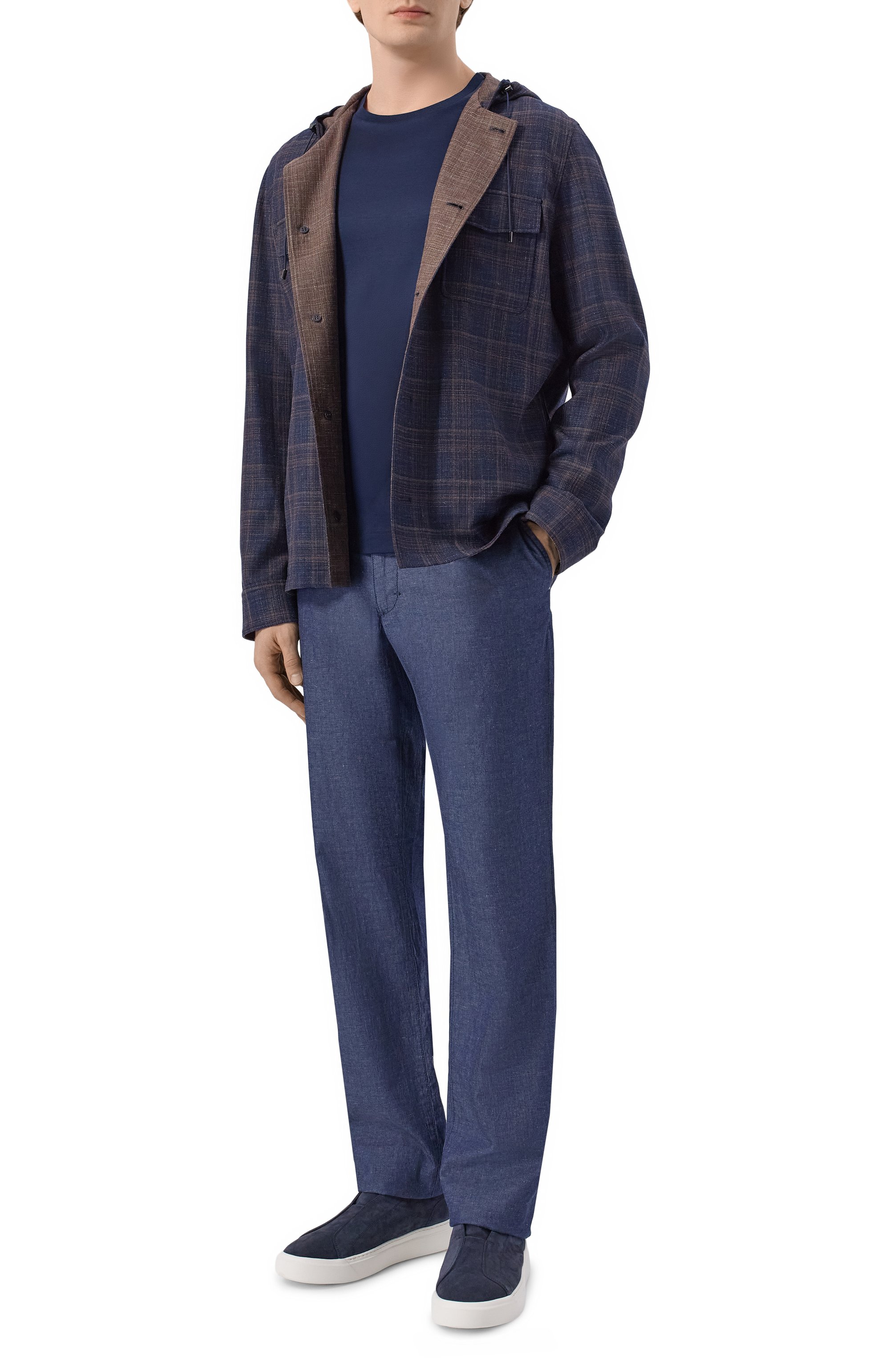 Хлопковый лонгслив ZILLI, арт. TSR04BM0100VLE000_002, фото 2