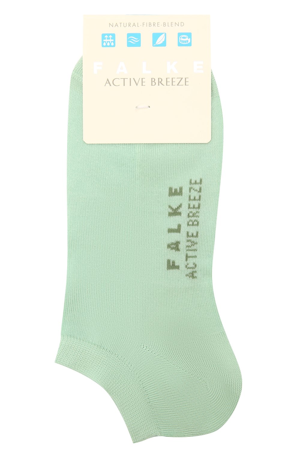 Носки active breeze FALKE светло-зеленого цвета по цене 2620 руб., арт. 46124, фото 1 Носки active breeze FALKE, арт. 46124, фото 1