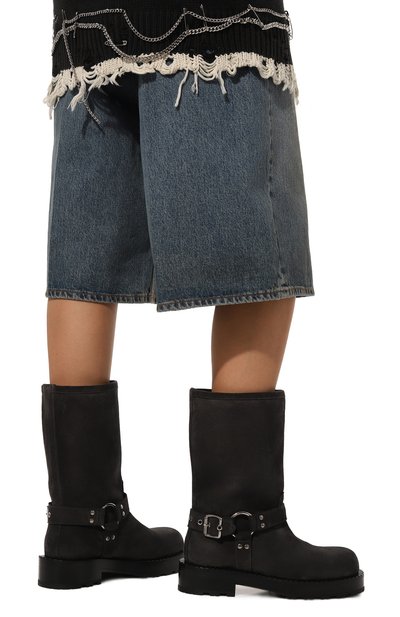 Замшевые полусапоги bubble MATTIA CAPEZZANI, арт. W314/CR0STA, фото 3