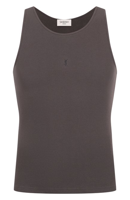 Мужская хлопковая майка SAINT LAURENT, арт. 818532/Y37EC